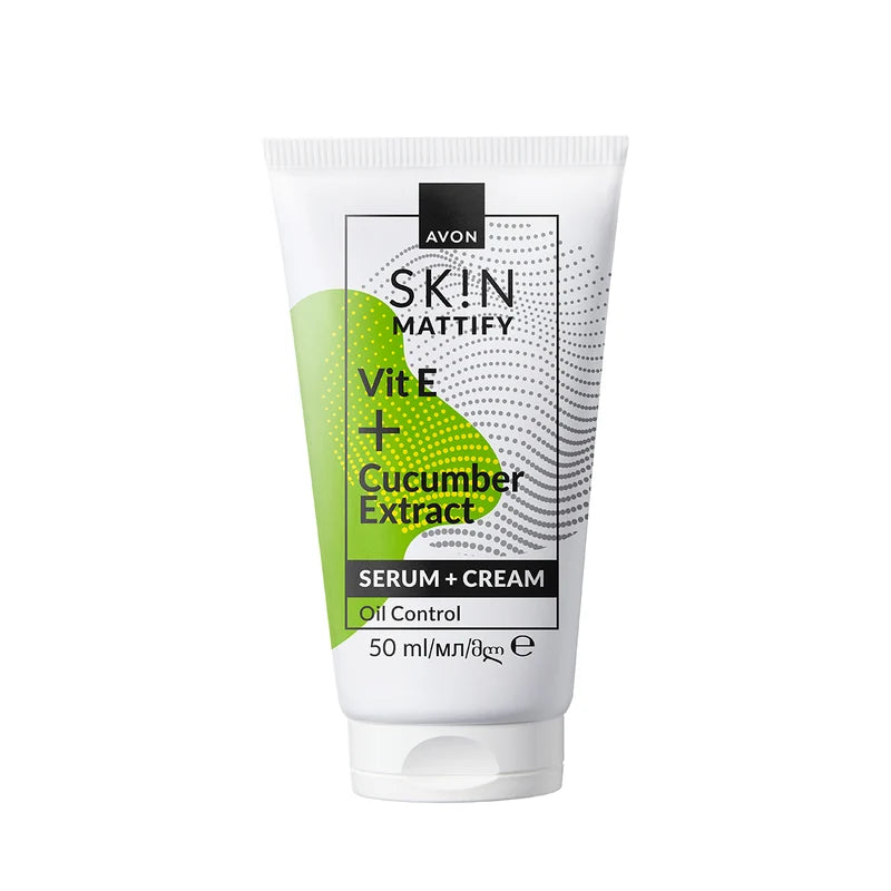SKIN Mattify Vit E + Cucumber Extract Serum + Creme 50ml